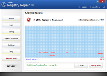 Simnet Registry Repair screenshot 6
