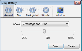 SimplBattery screenshot