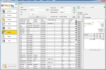 Simple Accounting screenshot 3