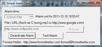 Simple Alarm Clock screenshot 2