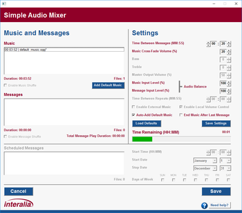 Simple Audio Mixer screenshot