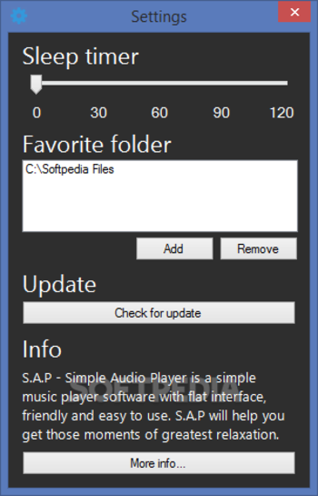 Simple Audio Player screenshot 2