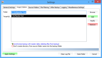 Simple Backup Tool screenshot 2