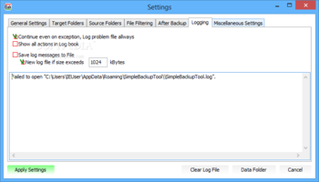 Simple Backup Tool screenshot 5