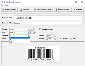 Simple Barcode Maker screenshot 4