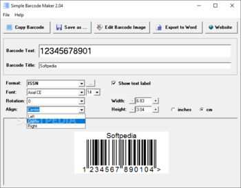 Simple Barcode Maker screenshot 5