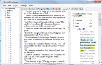 Simple Bible Reader screenshot 2