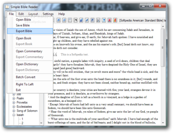 Simple Bible Reader screenshot 2