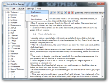 Simple Bible Reader screenshot 3