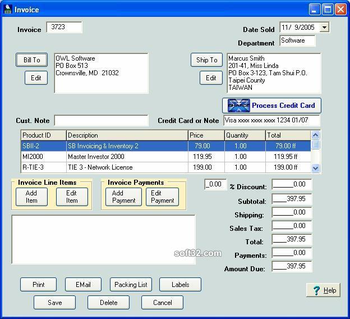 Simple Business Invoicing & Inventory screenshot 3