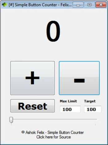 Simple Button Counter screenshot