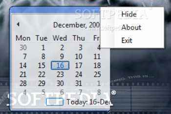 Simple Calendar screenshot