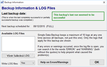 Simple Data Backup screenshot 6