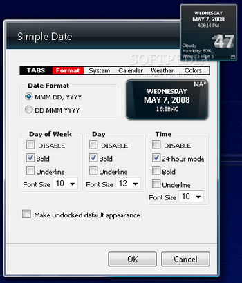 Simple Date & System Functions screenshot 4