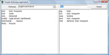 Simple Dictionary Application screenshot 3