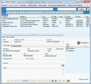 Simple Doc Manager screenshot