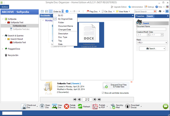 Simple Doc Organizer Home Edition screenshot 3