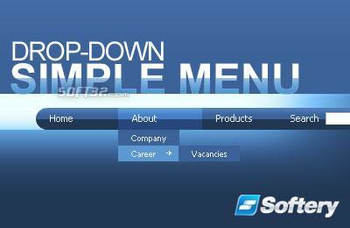 Simple Drop-Down Flash Menu screenshot 3