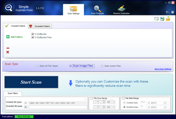 Simple Duplicate Finder screenshot