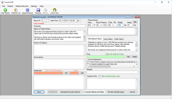 Simple EMR screenshot 6