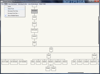 Simple Family Tree screenshot 2