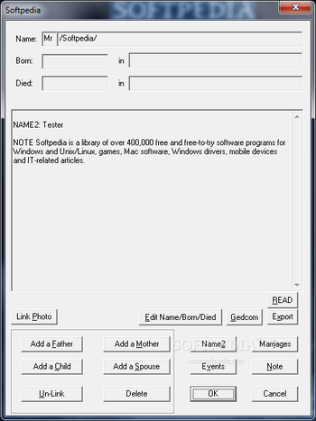 Simple Family Tree screenshot 3