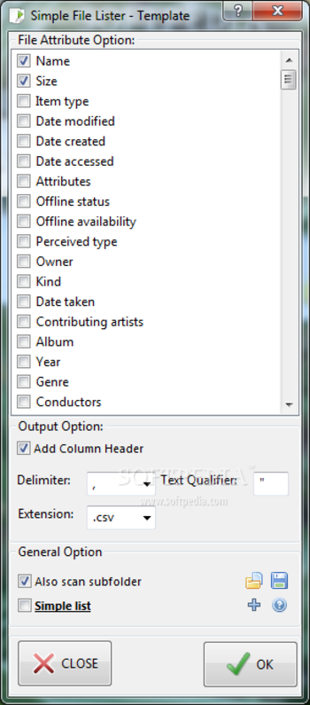 Simple File Lister screenshot 2