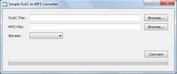 Simple Flac To Mp3 Converter screenshot