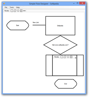 Simple Flow Designer screenshot