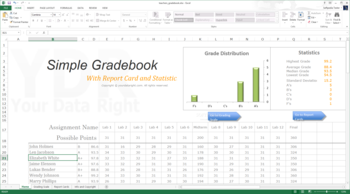 Simple Gradebook screenshot