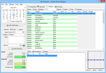 Simple Home Budget screenshot 3