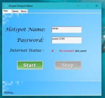 Simple Hotspot Maker screenshot