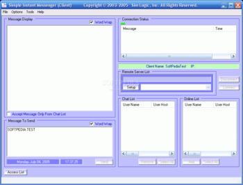 Simple Instant Messenger screenshot