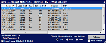 Simple Internet Meter Lite screenshot 12