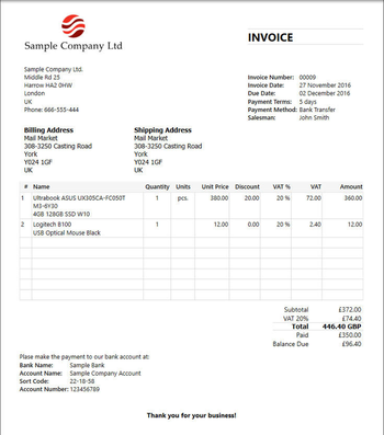 Simple Invoice screenshot 5