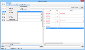 Simple IPs Manager screenshot 1
