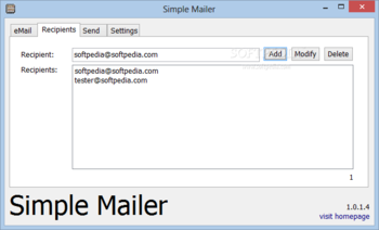 Simple Mailer screenshot 2