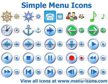 Simple Menu Icons screenshot 2