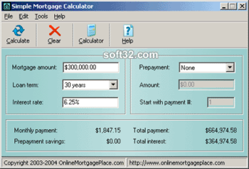 Simple Mortgage Calculator screenshot 2