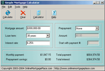 Simple Mortgage Calculator screenshot 3