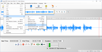 Simple MP3 Cutter Joiner Editor screenshot 3