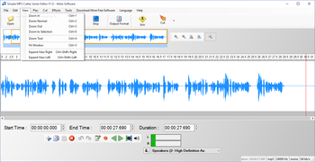 Simple MP3 Cutter Joiner Editor screenshot 4