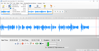 Simple MP3 Cutter Joiner Editor screenshot 5