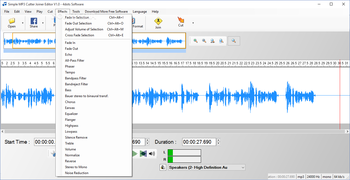 Simple MP3 Cutter Joiner Editor screenshot 7