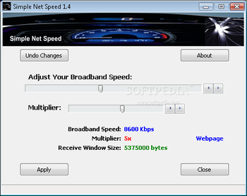 Simple Net Speed screenshot