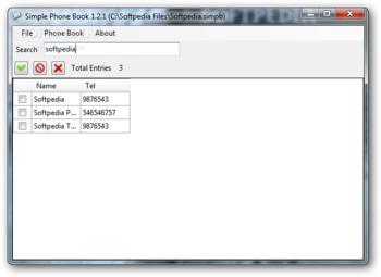 Simple Phone Book screenshot