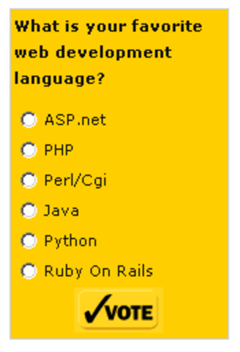 Simple Polls screenshot
