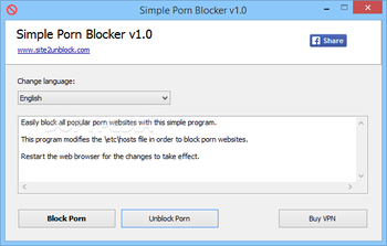 Simple Porn Blocker screenshot