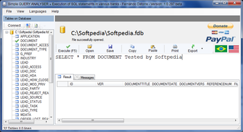 Simple Query Analyzer screenshot 2