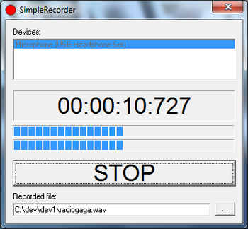 Simple Recorder screenshot